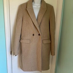 Reformation double breasted Women's Wool blend coat GUC